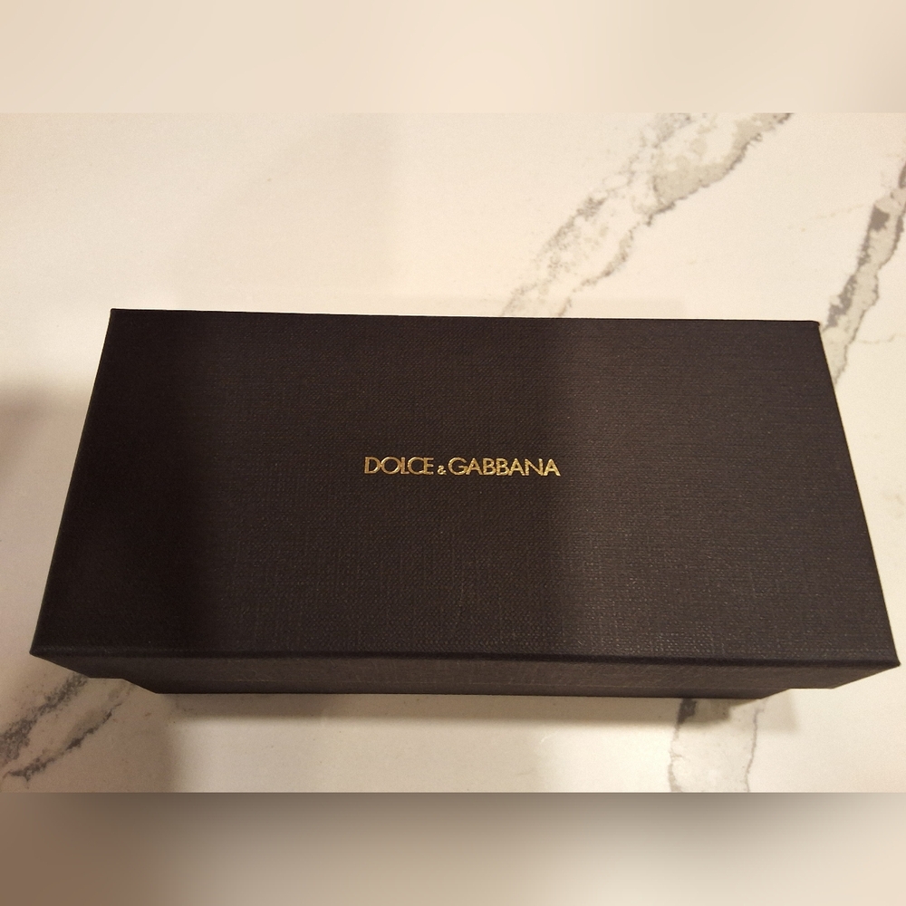 Dolce & Gabbana Black Eyeglass Case